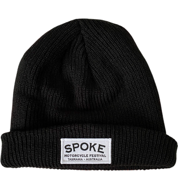 Spoke Beanie - Black