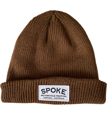 Spoke Beanie - Brown