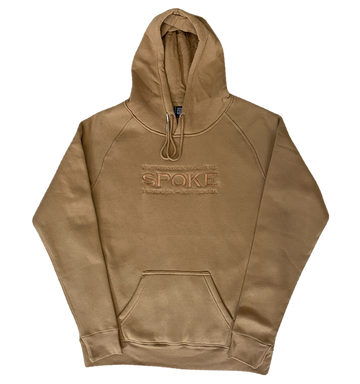 Spoke Motorcycle Festival Camel Hoodie - Spoke Embroidered Logo
