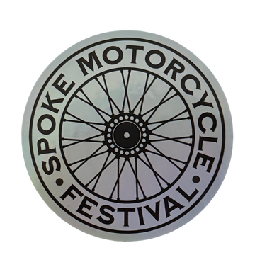 Spoke Logo Holographic Sticker