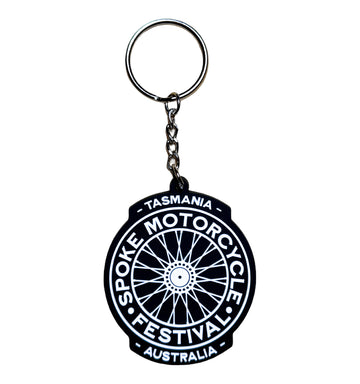 Spoke Logo Silicone Keyring