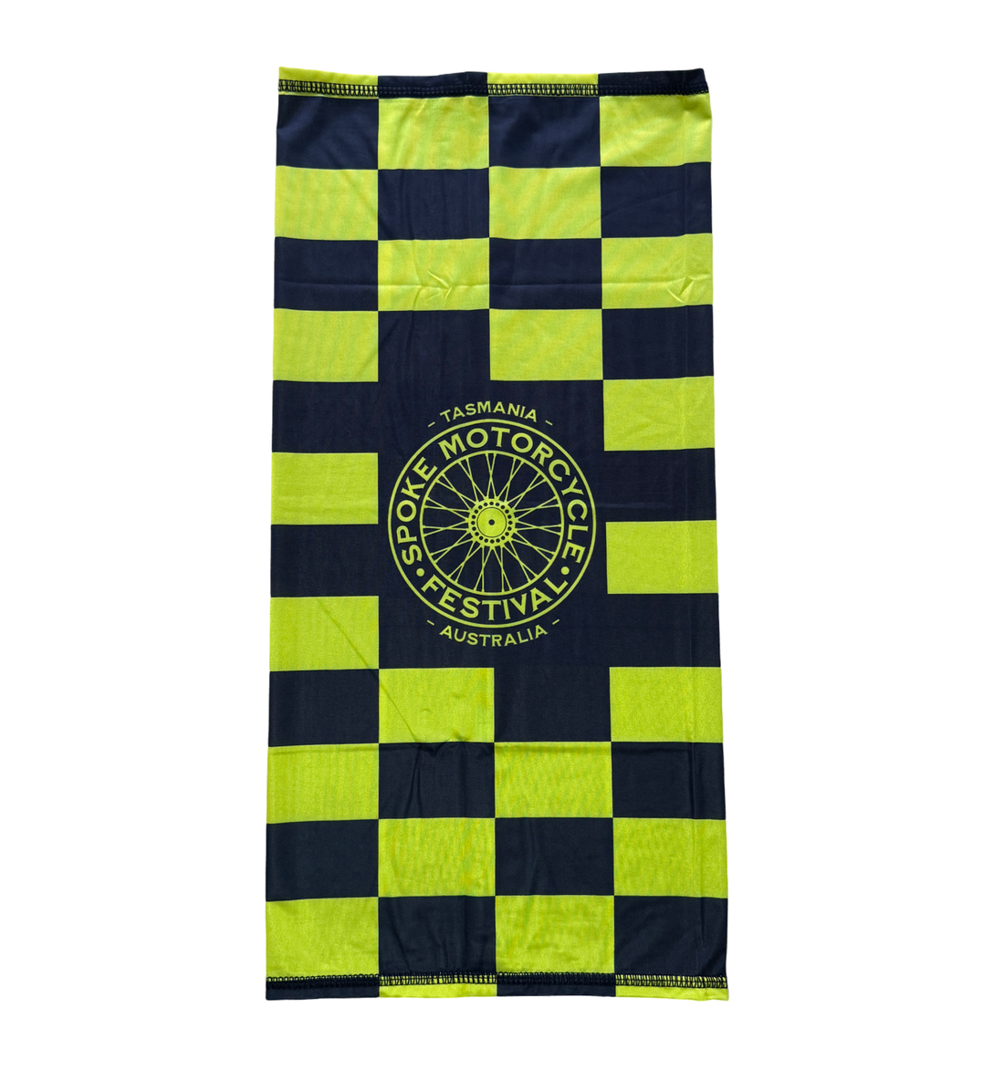 Spoke Neck Gaiter - Yellow/Black