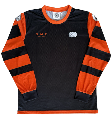 Spoke Race Jersey 2025 - Orange with Black Stripe