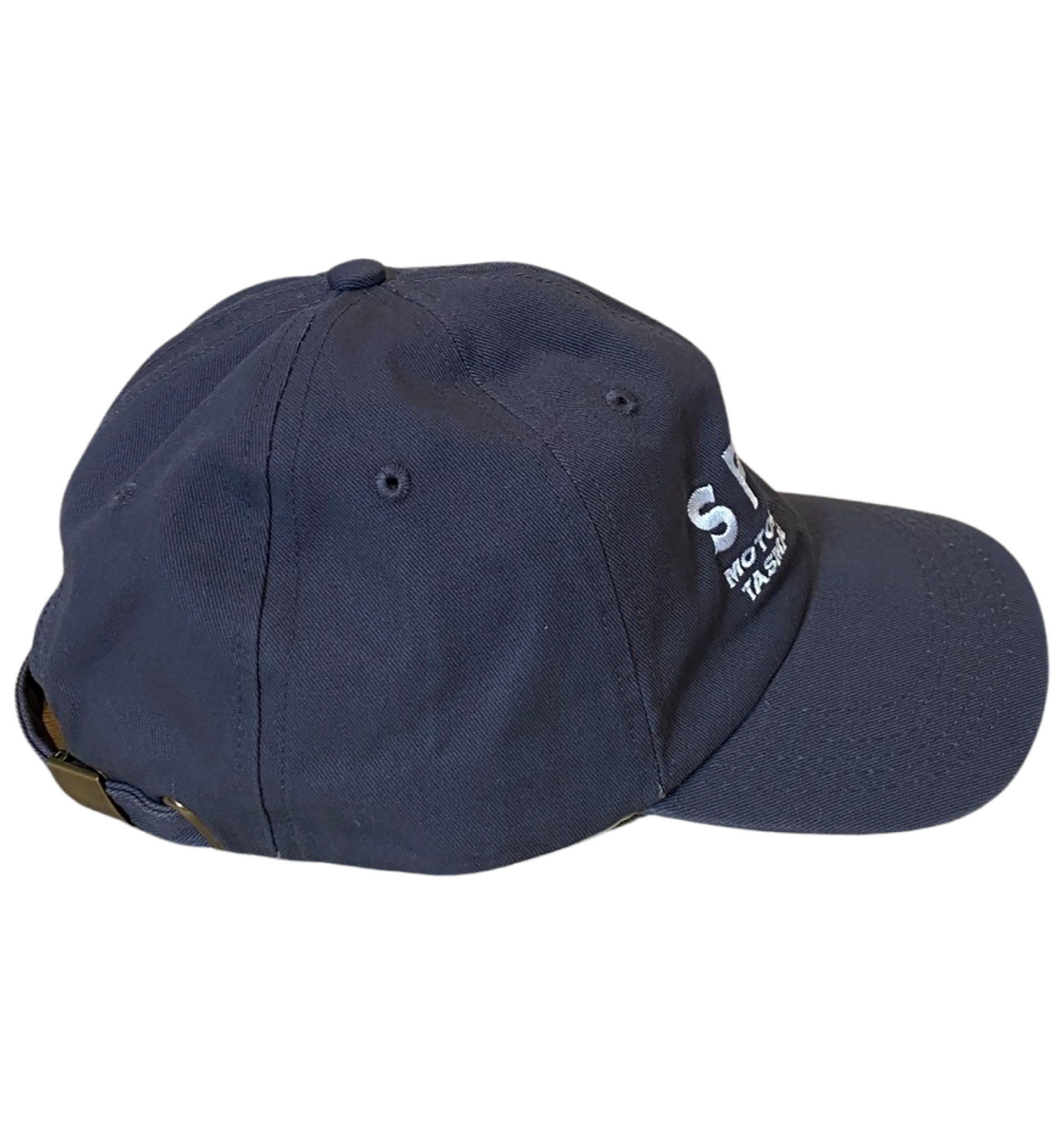 Spoke Charcoal Embroidered Washed Chino Twill Cap - Location