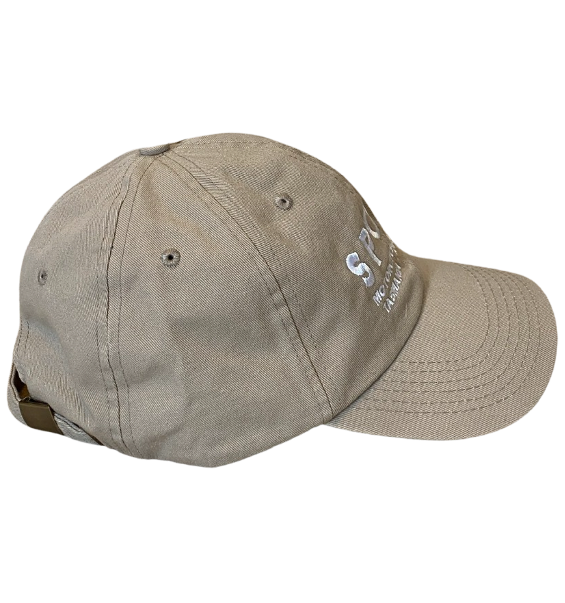 Spoke Clay Embroidered Washed Chino Twill Cap - Location