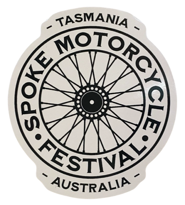 Spoke Logo Sticker